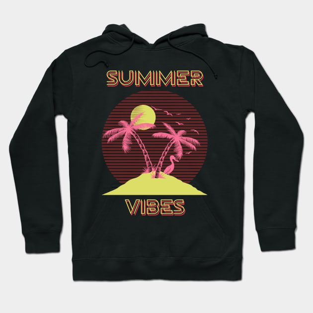 Dig Them Summer Vibes Hoodie by MCALTees